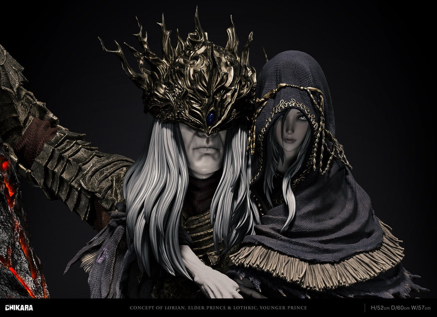 Chikara Studio - Lorian Elder Prince & Lothric Younger Prince