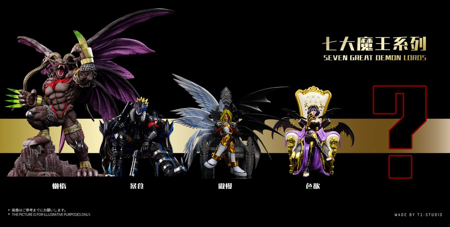 T1 Studio - The Seven Great Demon Lords Sloth Sin Belphemon Rage Mode