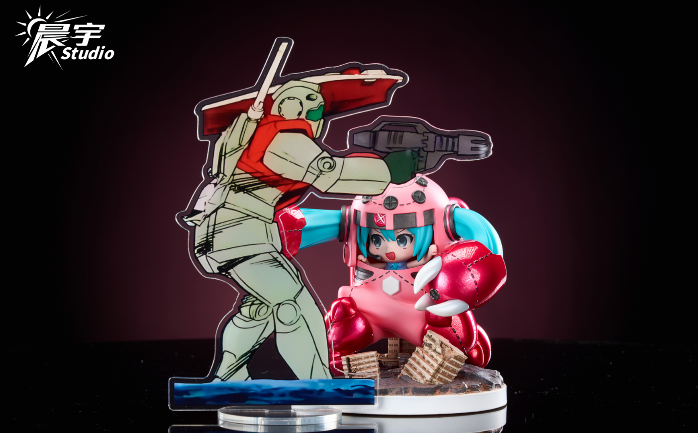 Chen Yu Studio - Miku cos MSM-07S Z'Gok Commander Type