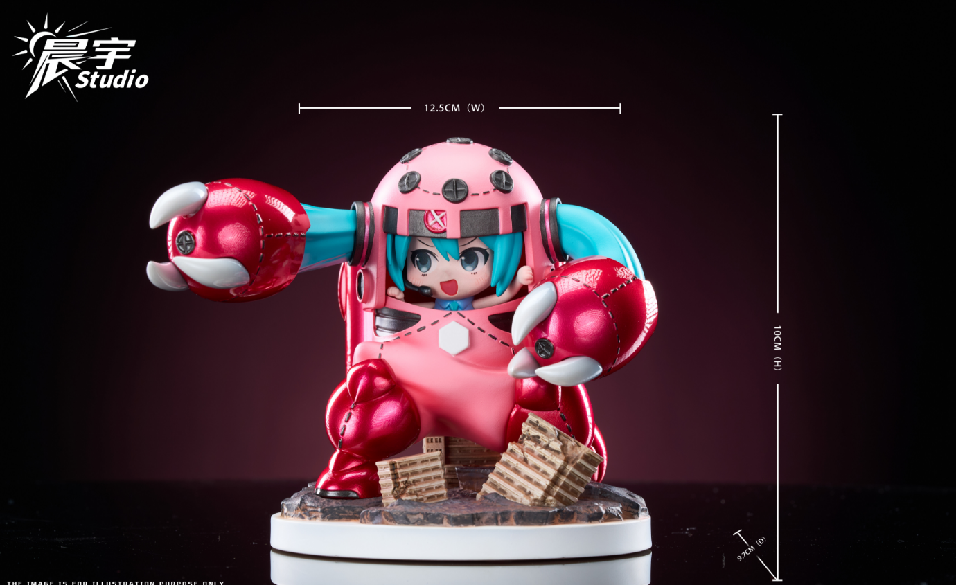 Chen Yu Studio - Miku cos MSM-07S Z'Gok Commander Type