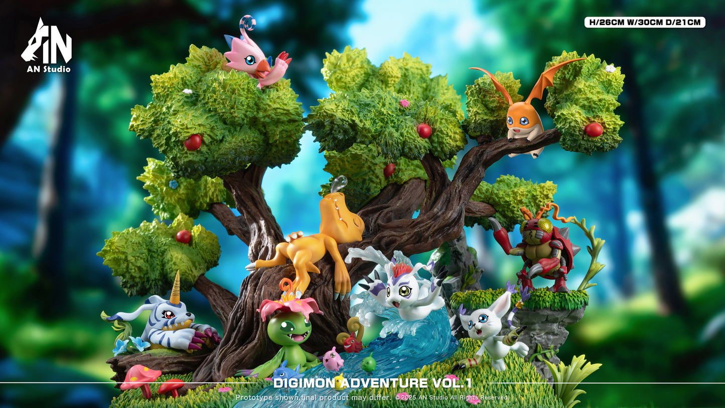 AN Studio - Digimon Desktop Ecology Series 01