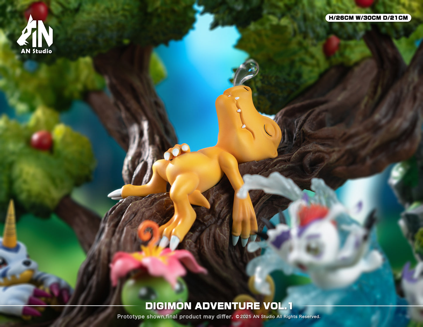 AN Studio - Digimon Desktop Ecology Series 01