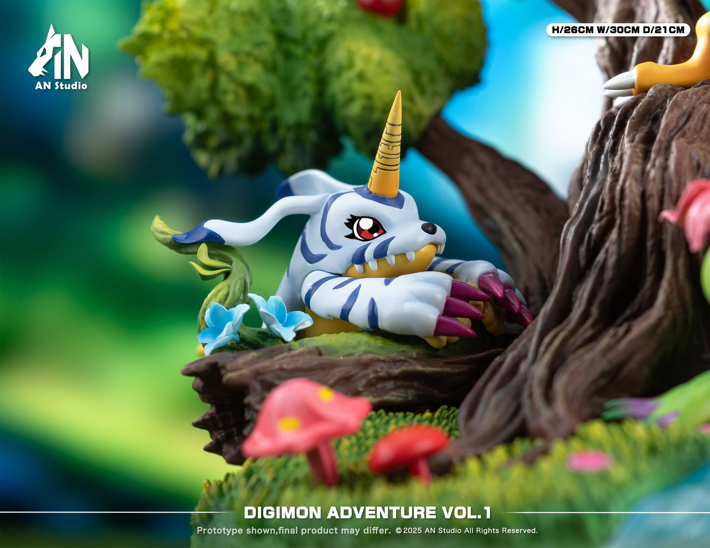 AN Studio - Digimon Desktop Ecology Series 01