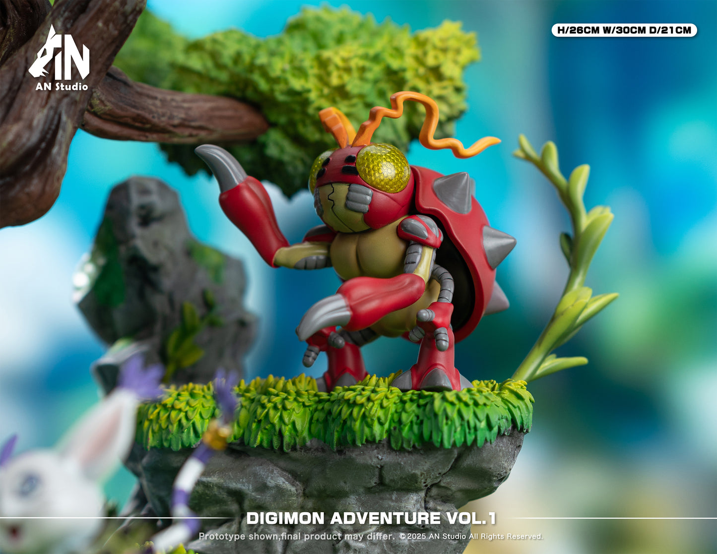 AN Studio - Digimon Desktop Ecology Series 01