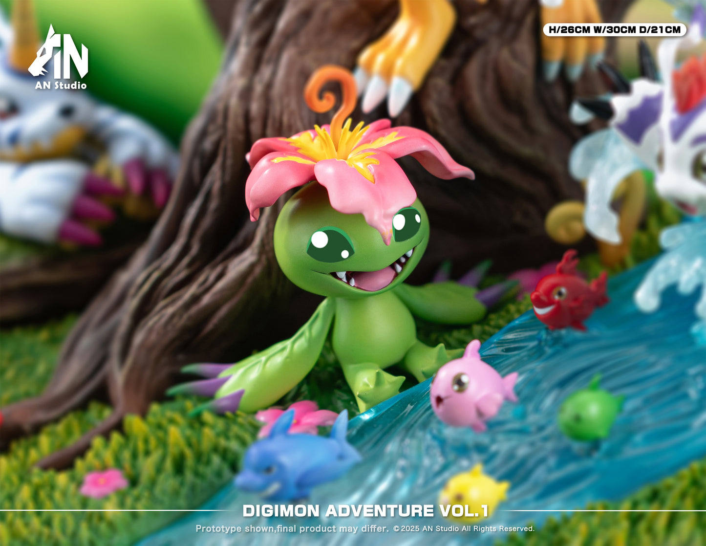 AN Studio - Digimon Desktop Ecology Series 01