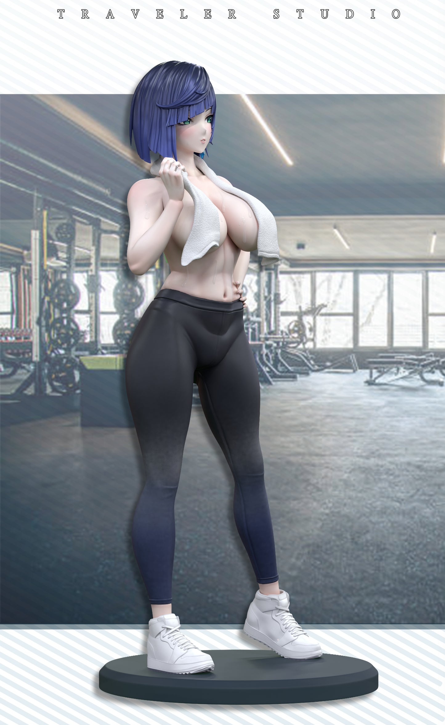 Xing Zhe Studio - Ye Lan at the Gym