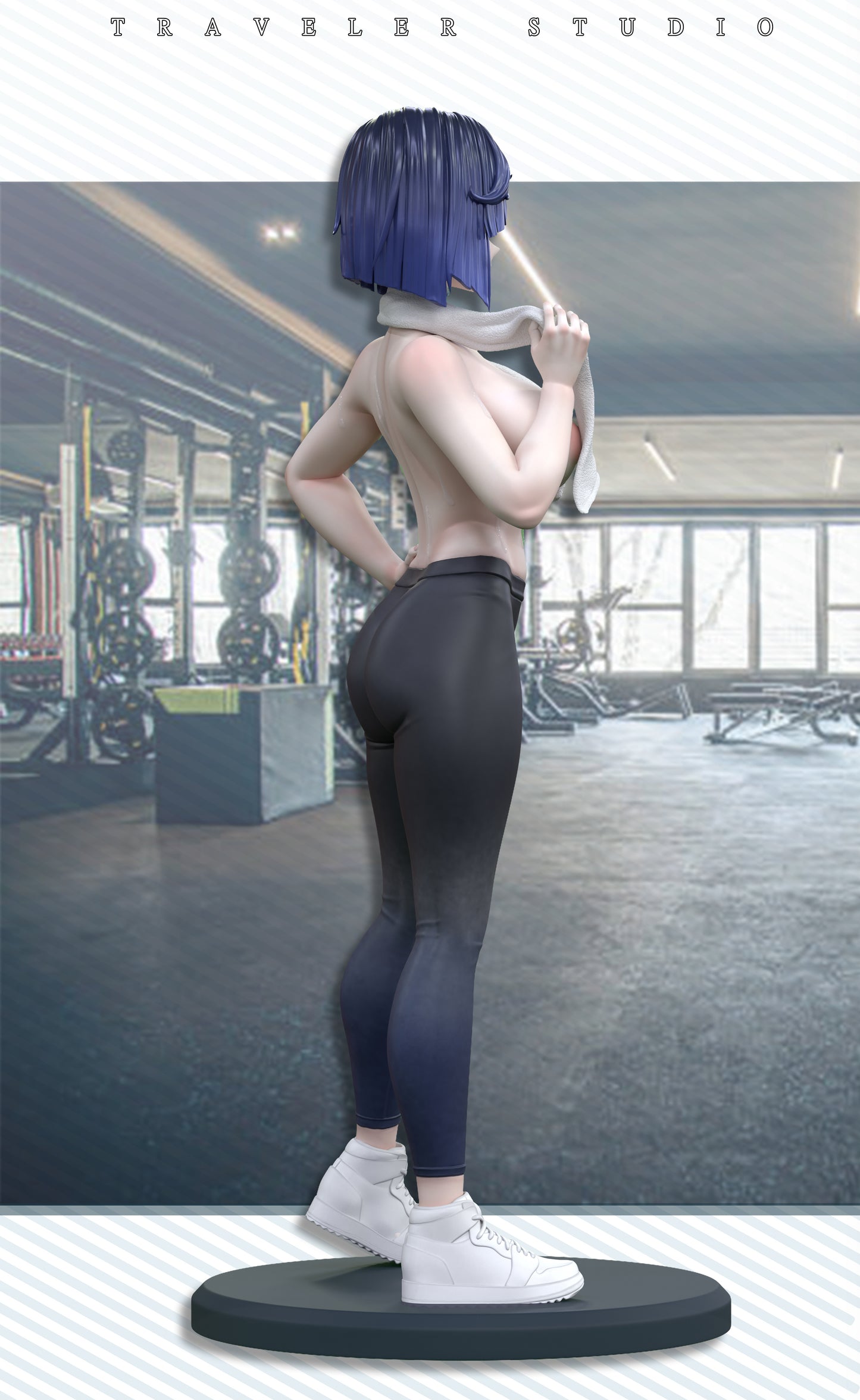 Xing Zhe Studio - Ye Lan at the Gym