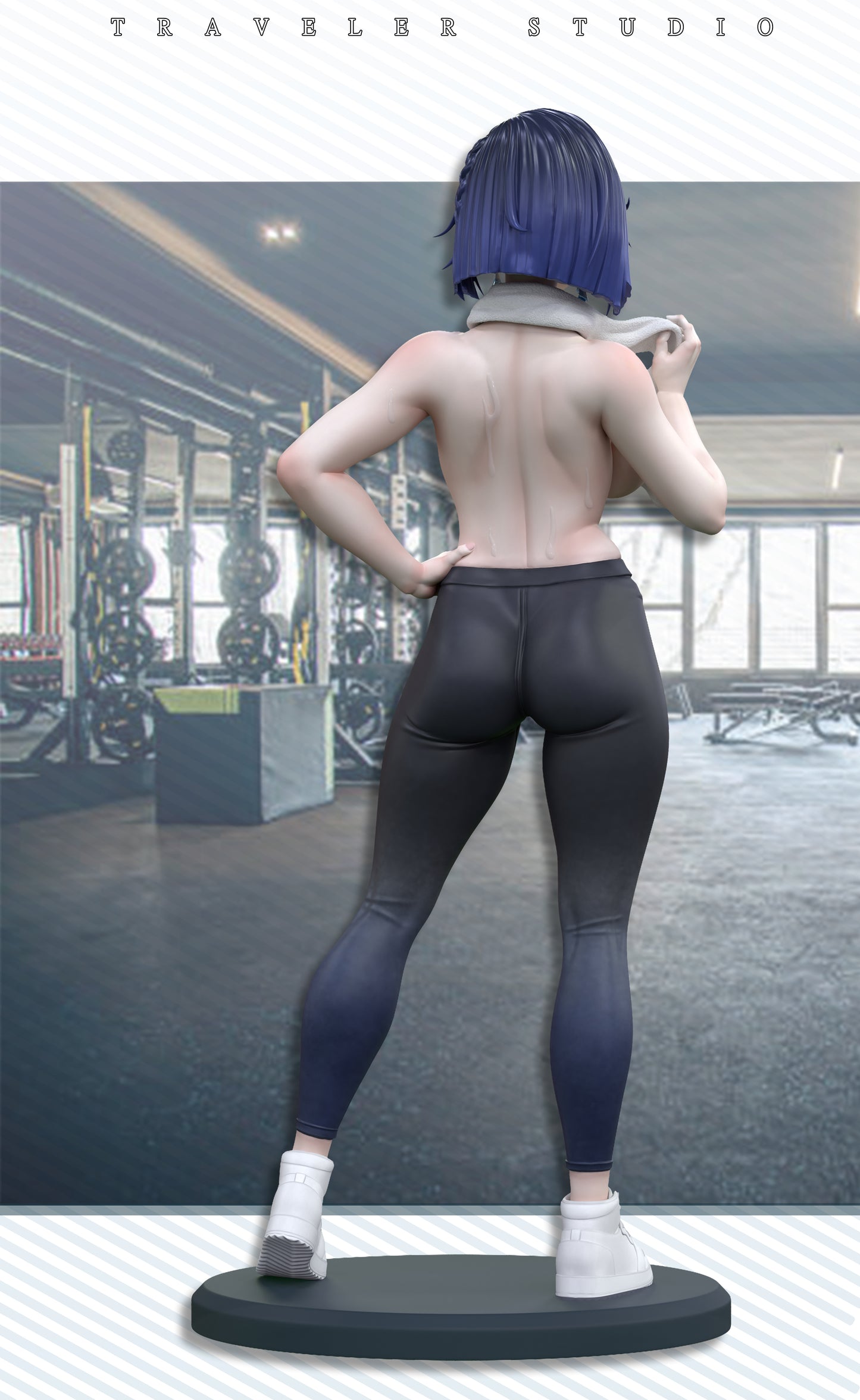Xing Zhe Studio - Ye Lan at the Gym