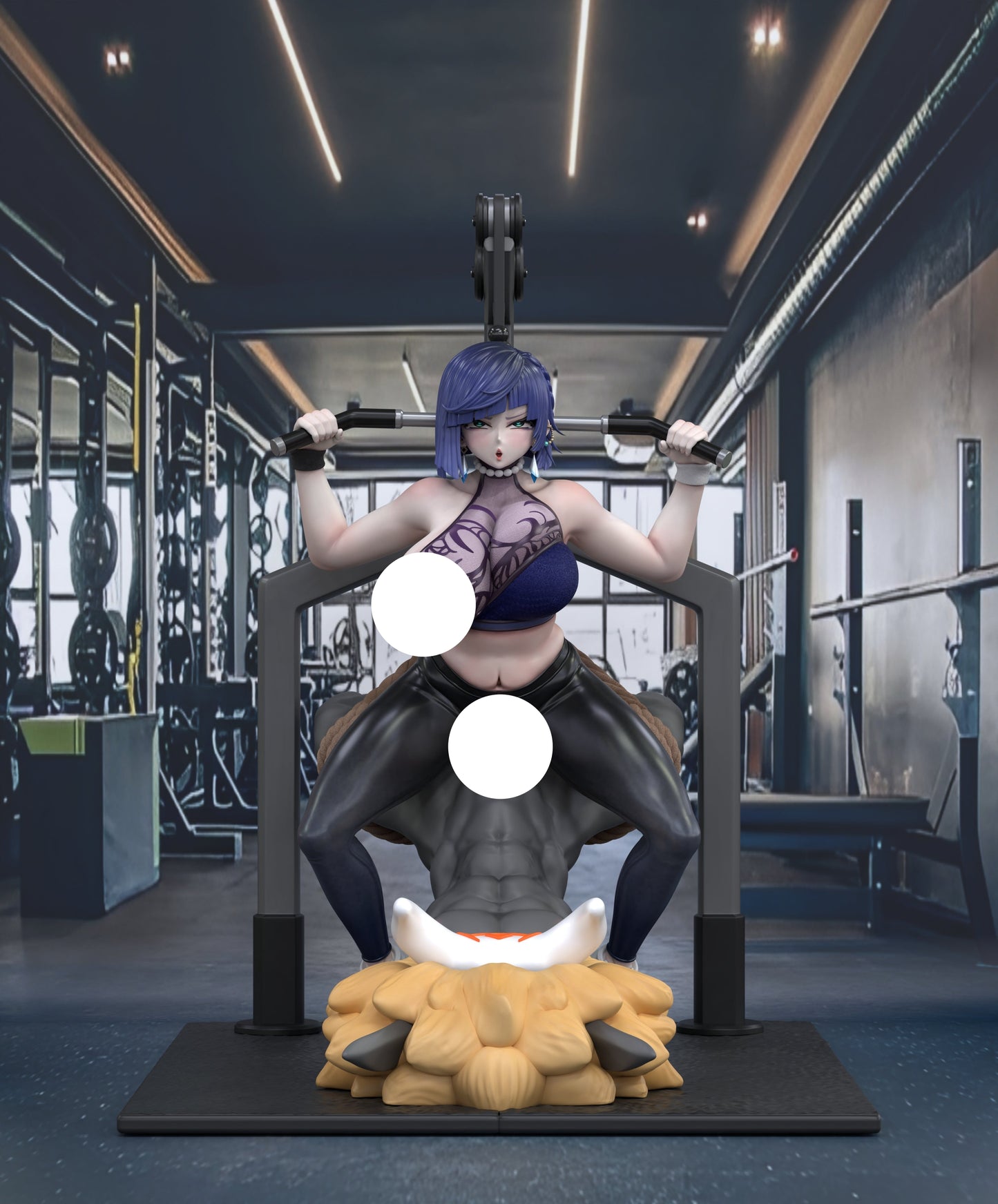 Xing Zhe Studio - Ye Lan at the Gym Adult Version