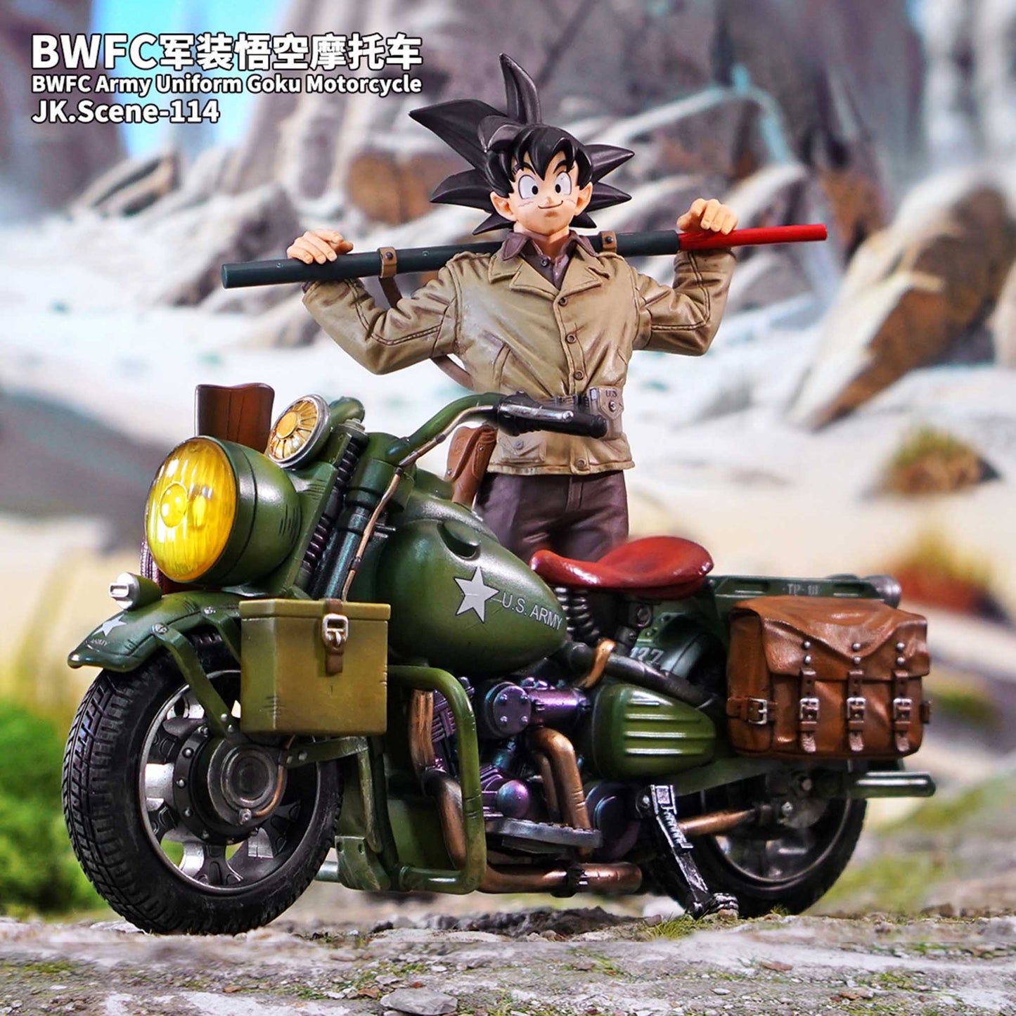 JacksDo Studio - Military Motorcycle