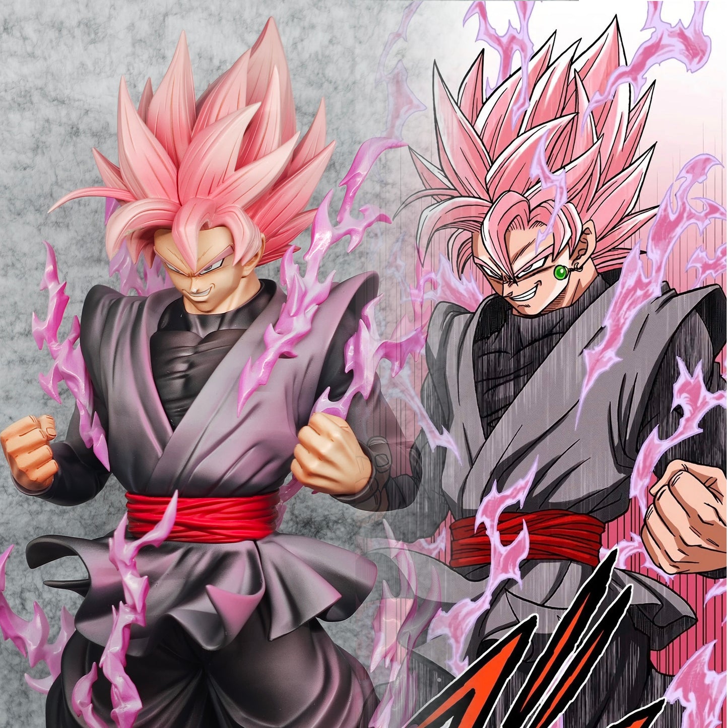 AW Studio - Power Up Super Saiyan ROSE