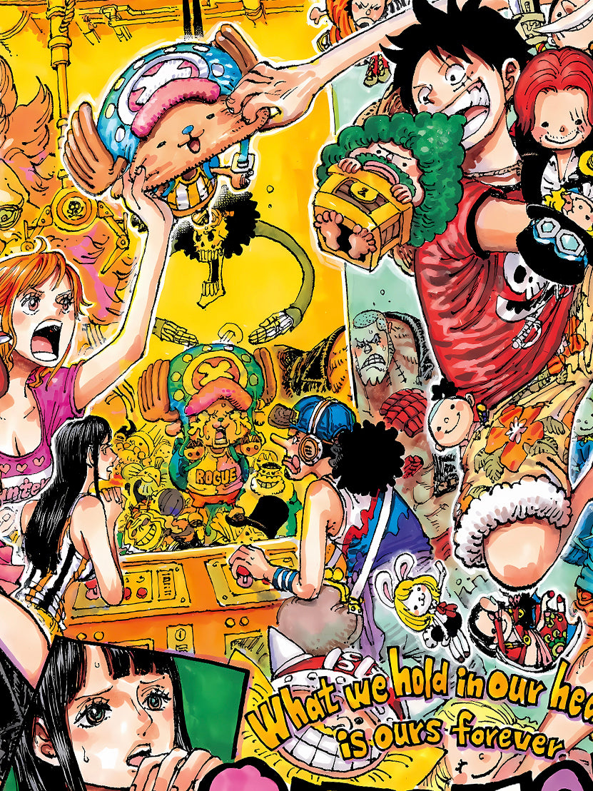 Xing Kong Studio - Straw Hat Crew Claw Machine Poster Frame