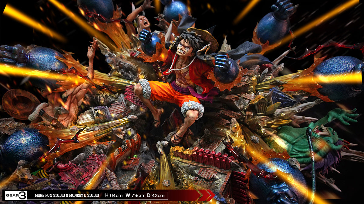 More Fun Studio X Monkey D. Studio - Monkey D. Luffy GEAR3