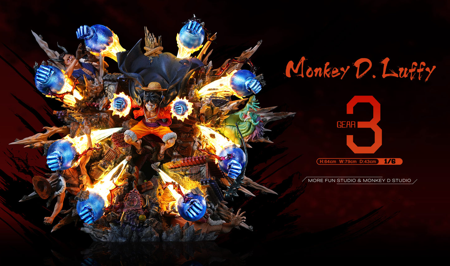 More Fun Studio X Monkey D. Studio - Monkey D. Luffy GEAR3