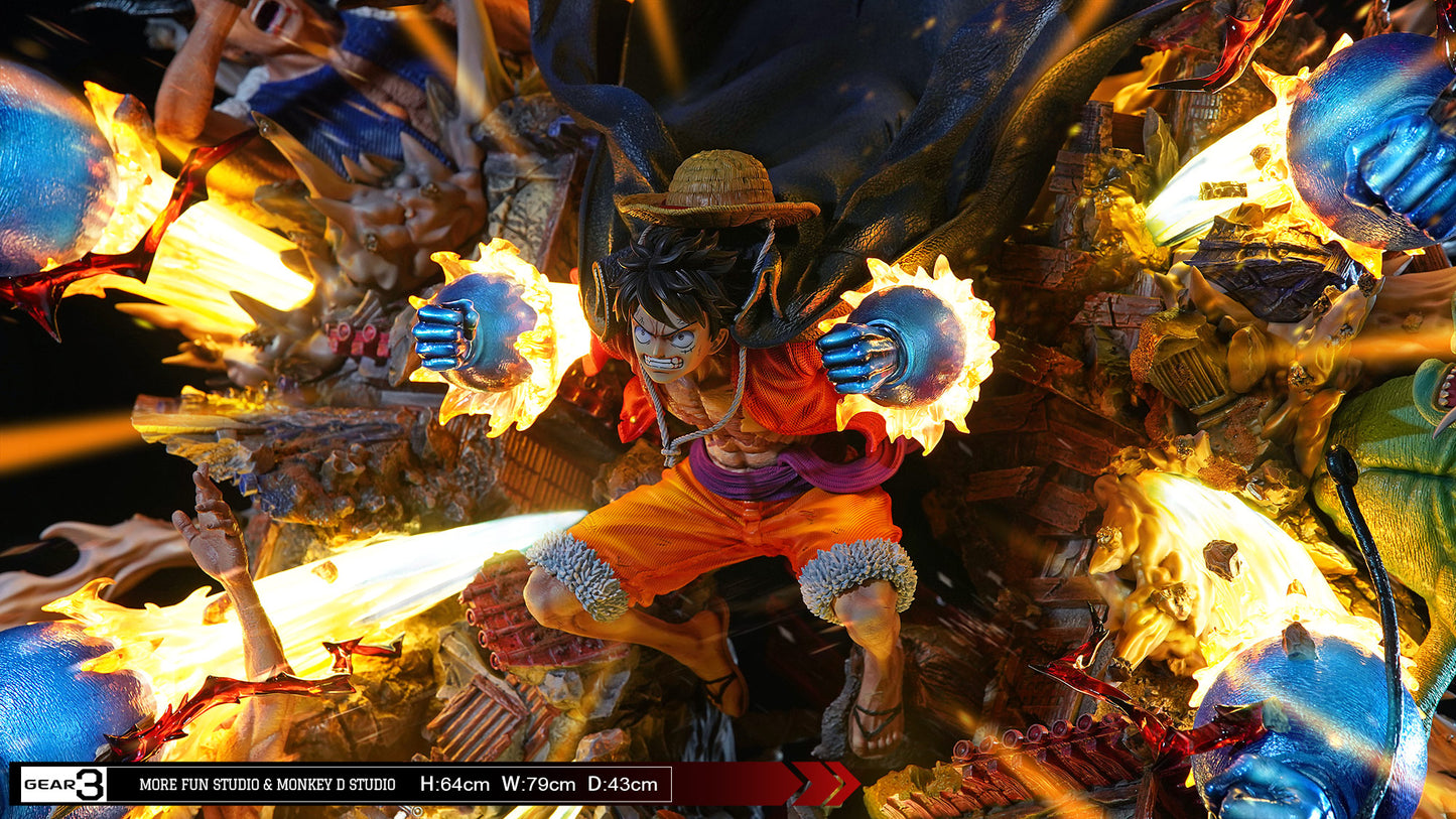 More Fun Studio X Monkey D. Studio - Monkey D. Luffy GEAR3