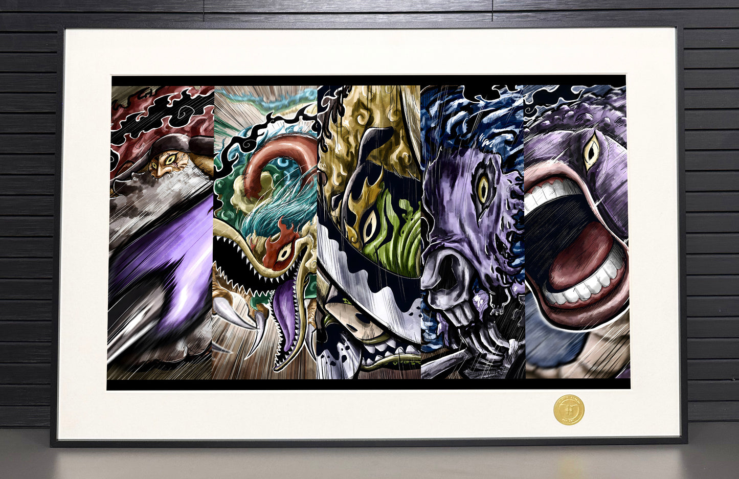 H-Two Studio - Awakening the Five Elders Poster Frame