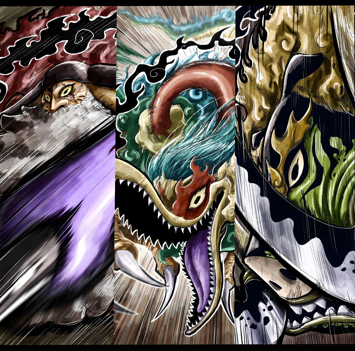 H-Two Studio - Awakening the Five Elders Poster Frame