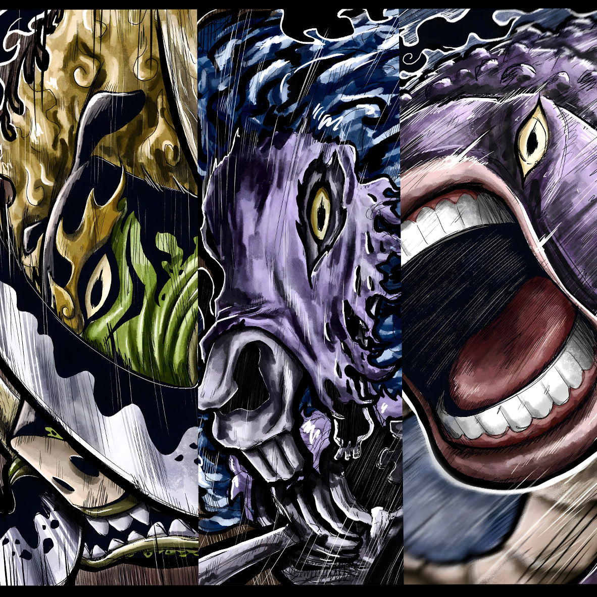 H-Two Studio - Awakening the Five Elders Poster Frame