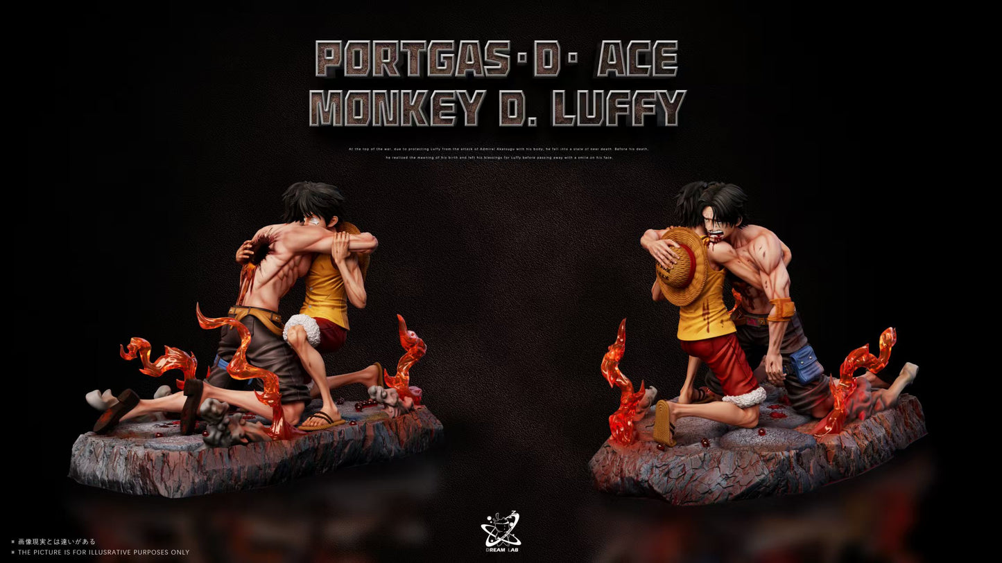 Dream Lab - Marineford Arc Farewell from Portgas D. Ace to Monkey D. Luffy