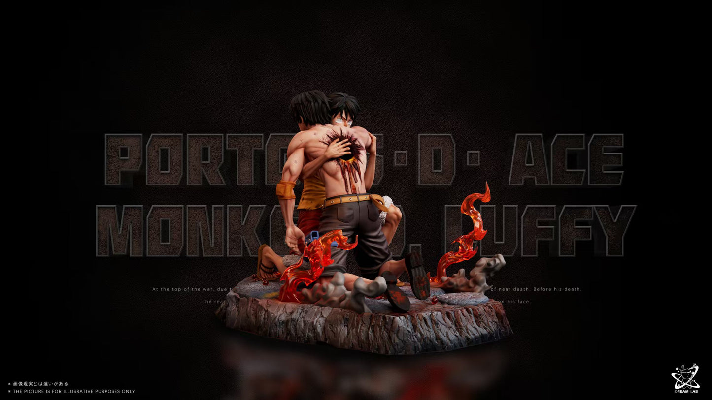 Dream Lab - Marineford Arc Farewell from Portgas D. Ace to Monkey D. Luffy