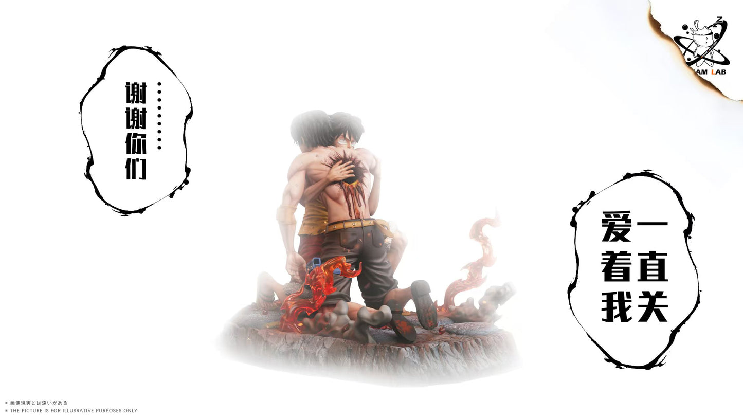 Dream Lab - Marineford Arc Farewell from Portgas D. Ace to Monkey D. Luffy