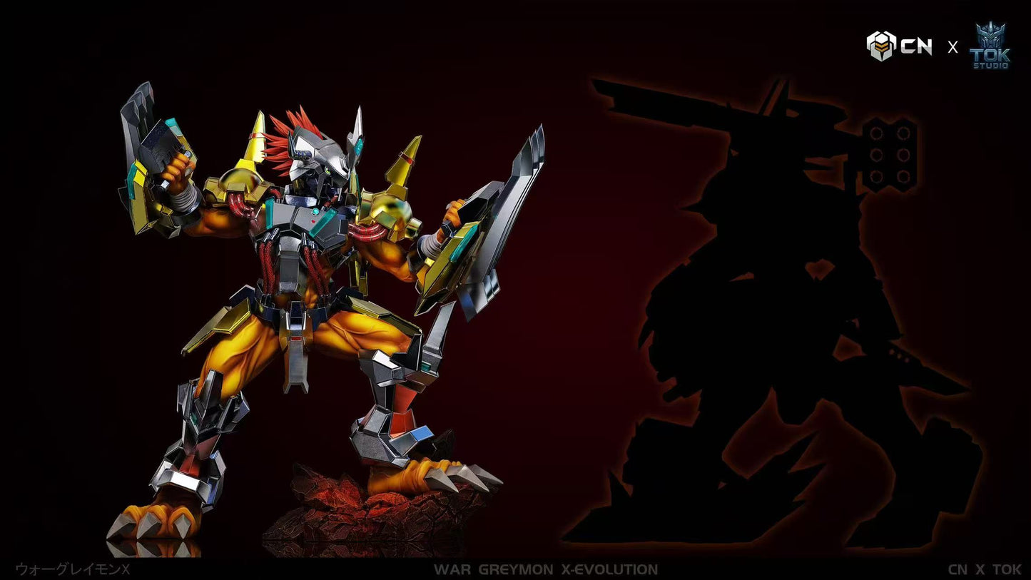 Crazy Nest Studio X TOK Studio - War Greymon X Antibody
