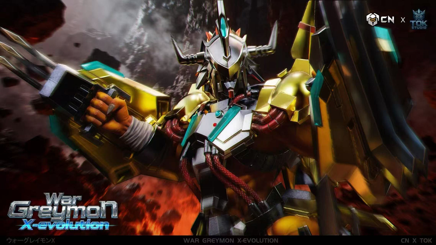 Crazy Nest Studio X TOK Studio - War Greymon X Antibody