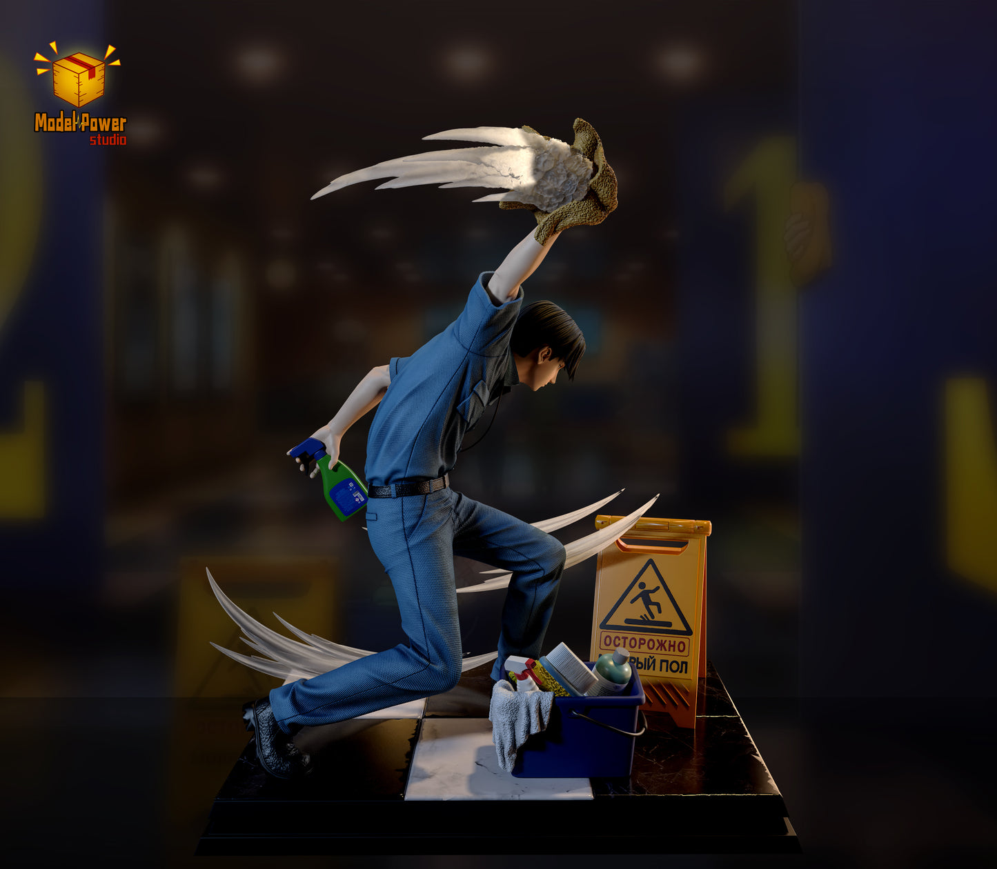 Model Power Studio - Cleaner Levi