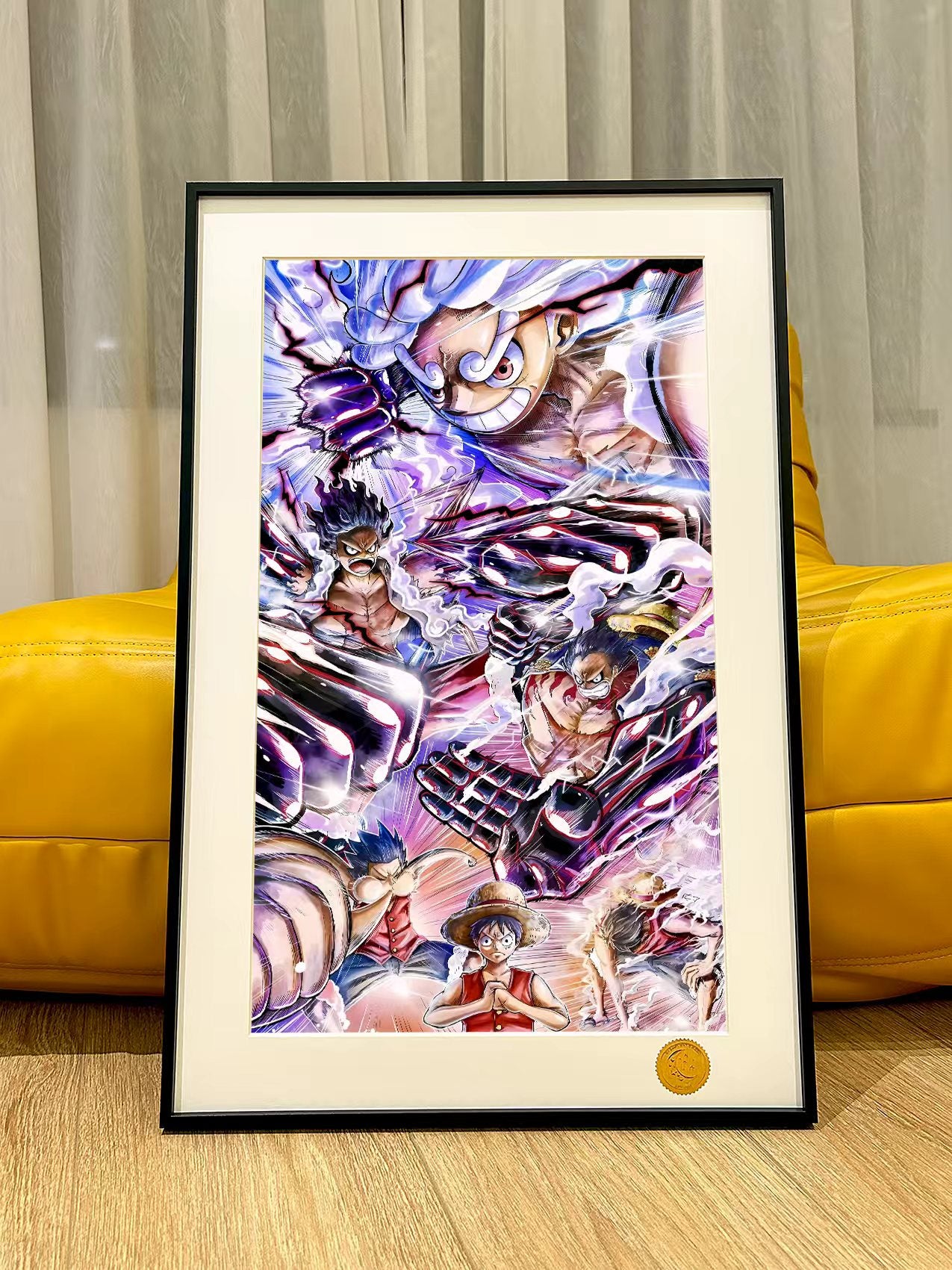 Xing Kong Studio - Monkey D. Luffy Gear Poster Frame