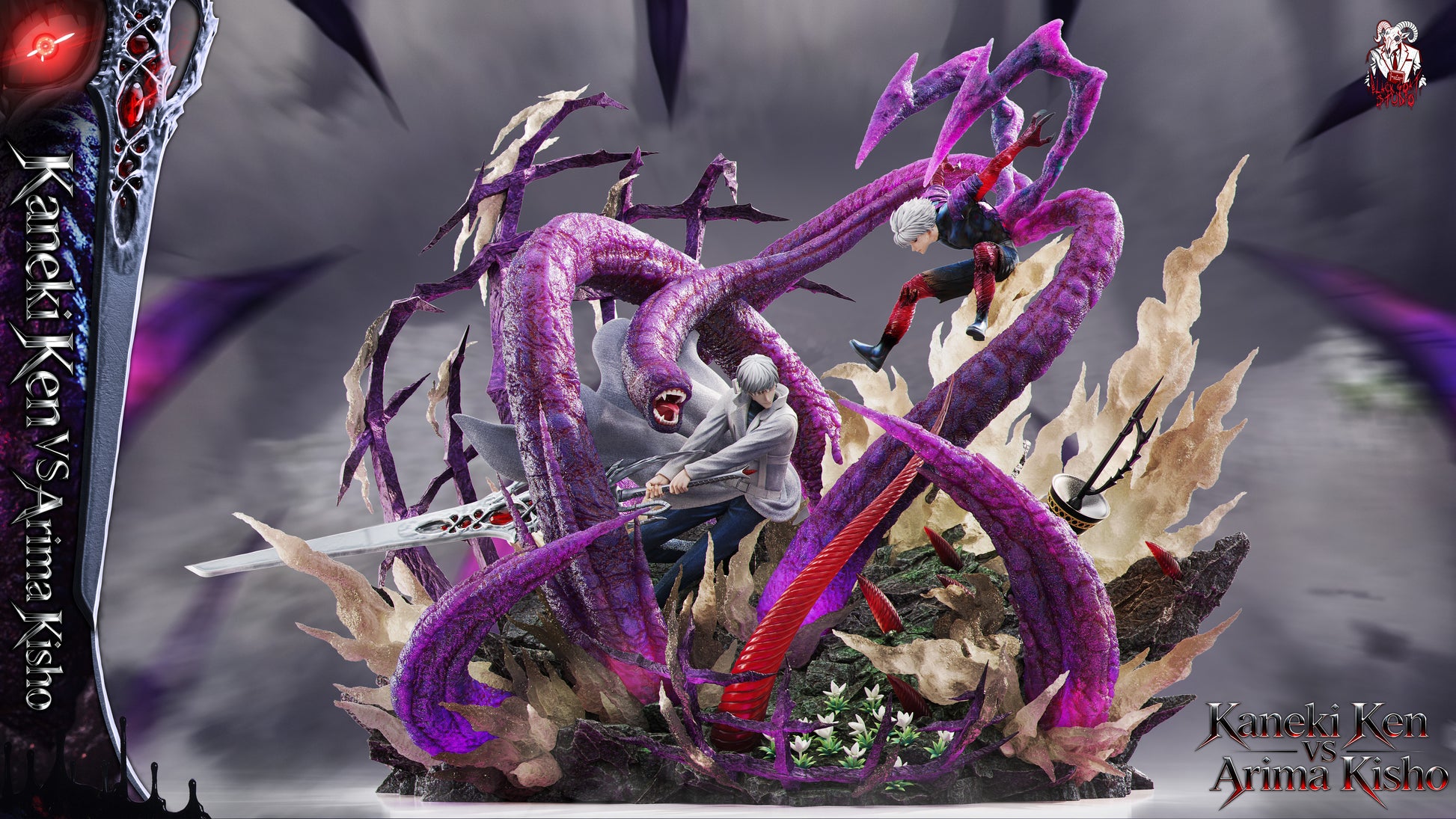Black Goat Studio - Kishou Arima vs Kaneki Ken