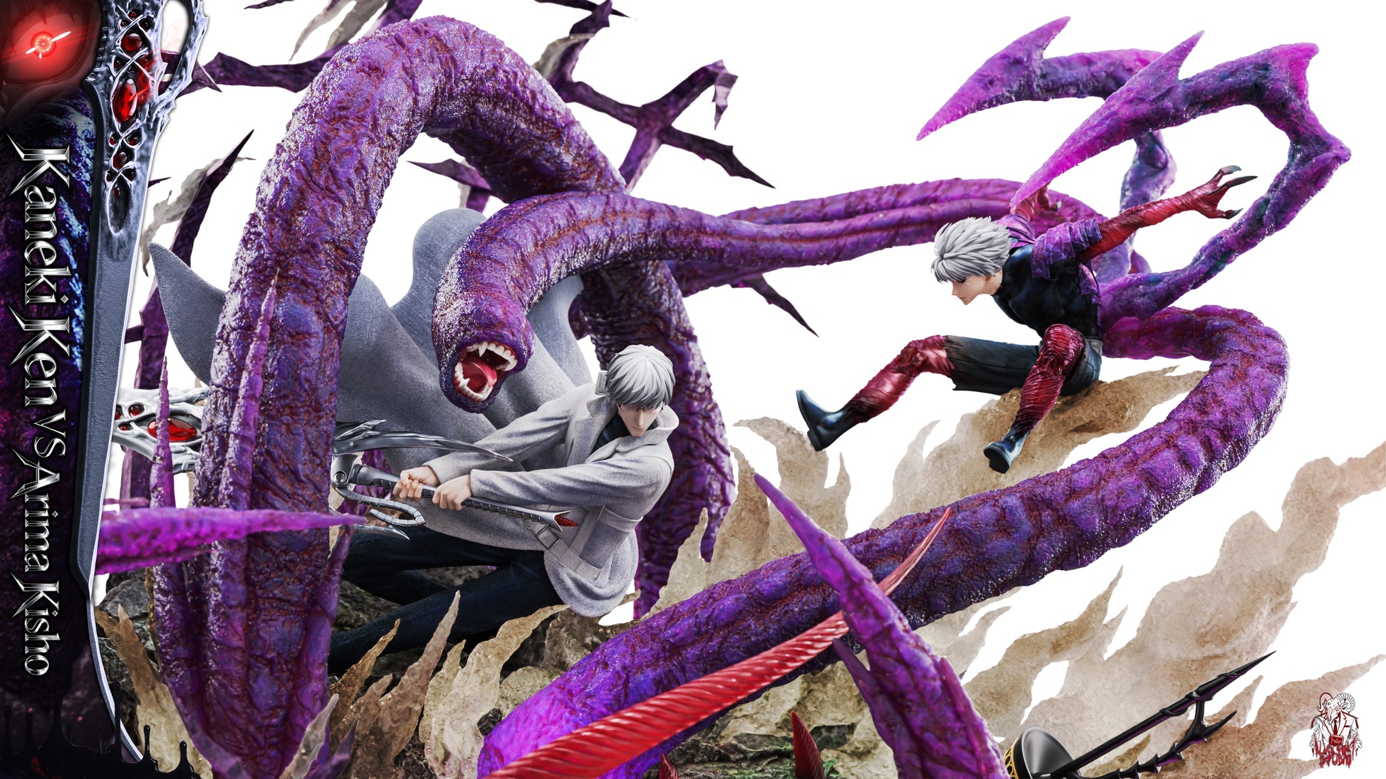 Black Goat Studio - Kishou Arima vs Kaneki Ken