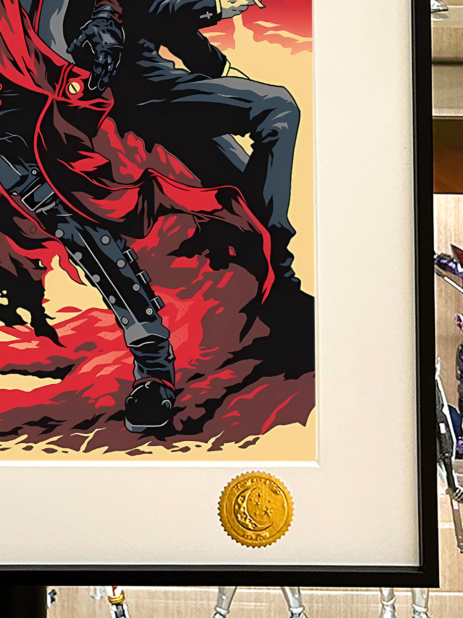 Xing Kong Studio - Characters of Trigun Poster Frame