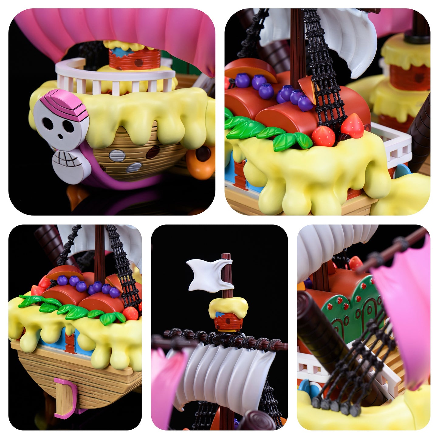 M4 Studio - Bonney Pirate Ship Jewelry Margherita Pizza