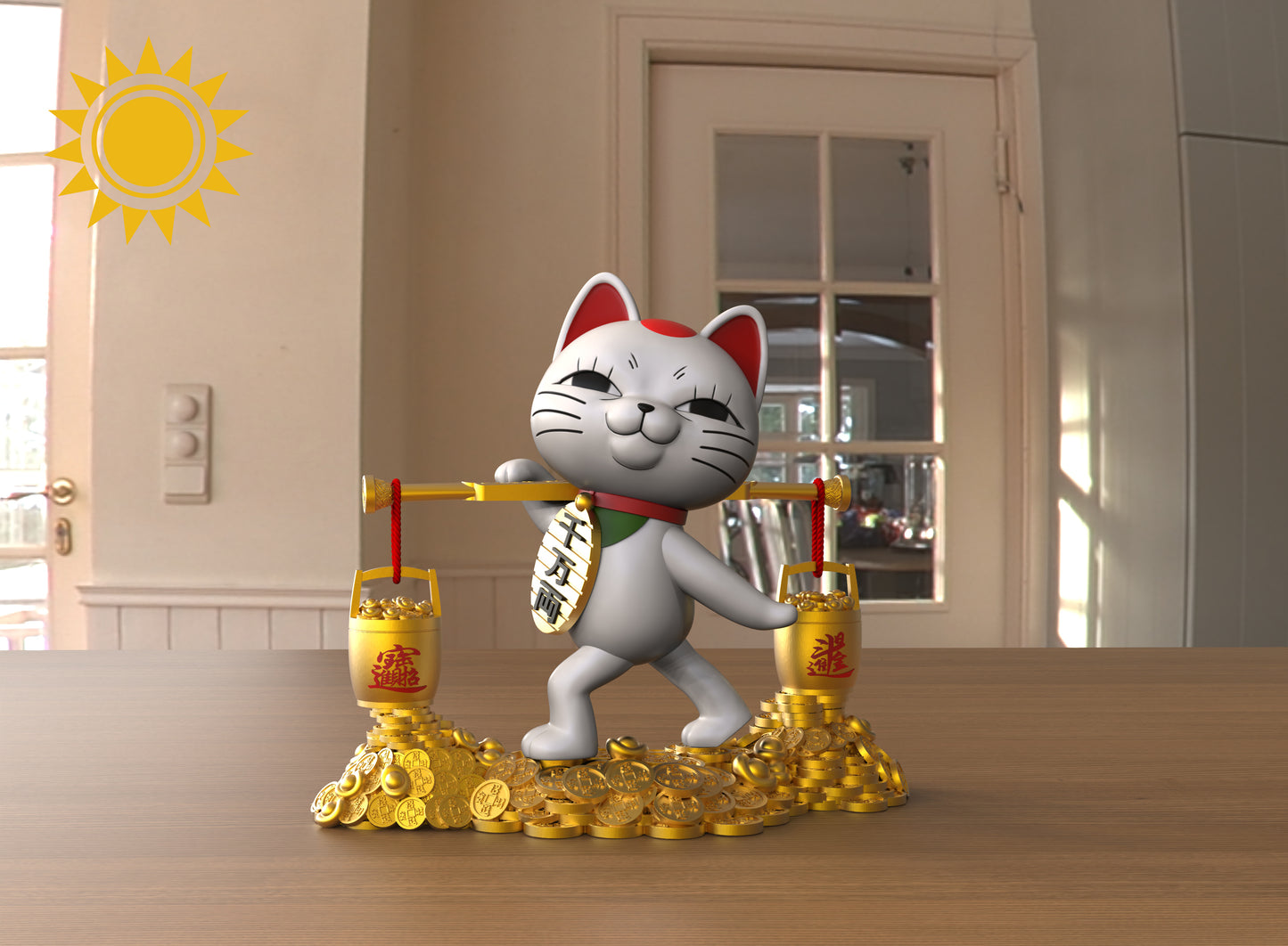 TaiYang MoWan / Sun Toys Studio - Turbo Granny Lucky Cat