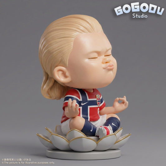 GOGODU Studio - Haaland Meditating Designer Figure