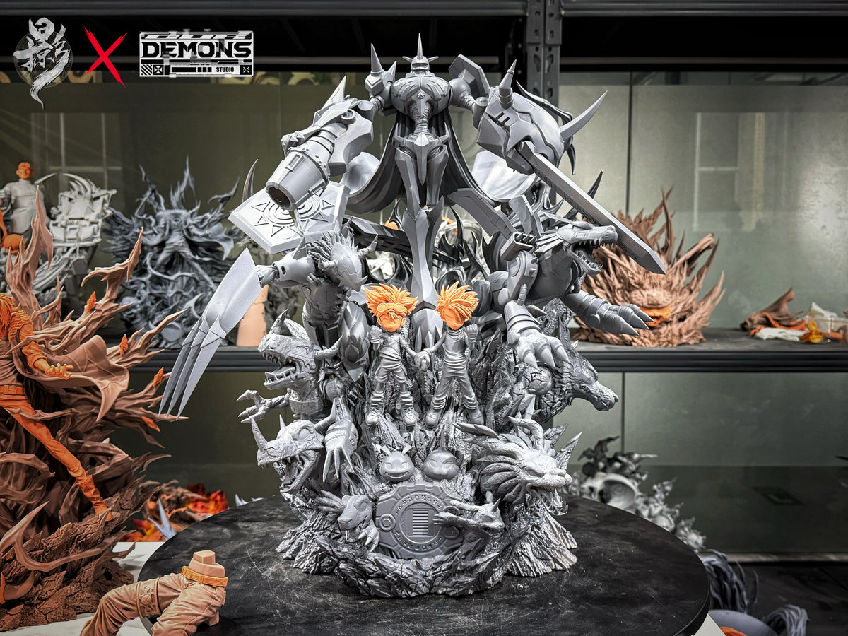 Lue Ying Studio x Demons Studio - Courage and friendship combined into one Omegamon