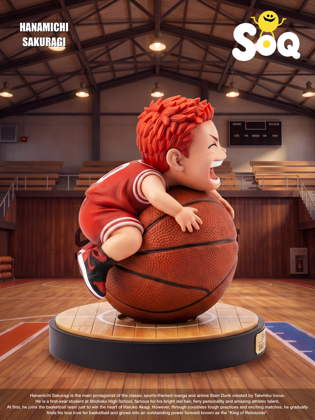 SOQ Studio - Hanamichi Sakuragi Chibi Figure