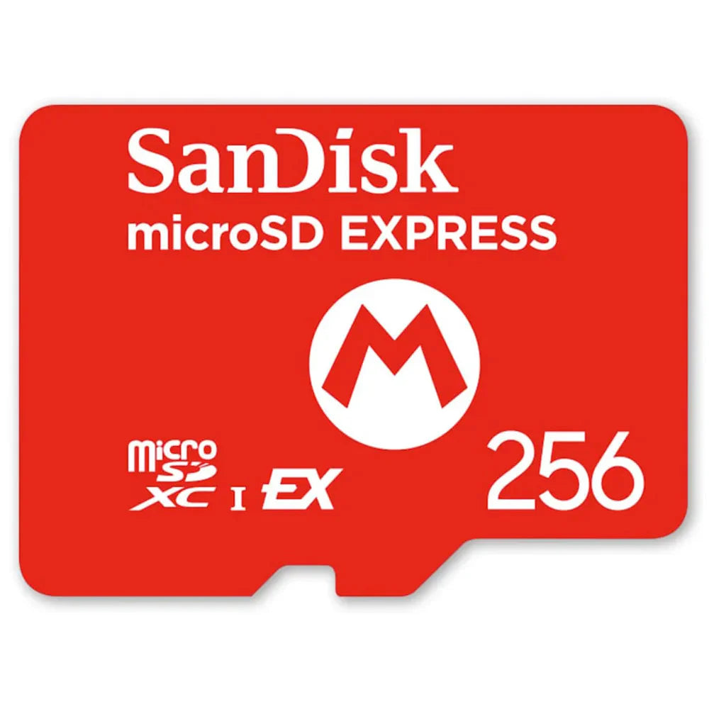 Nintendo Switch 2 - Sandisk MicroSD Express Memory Card - 256GB