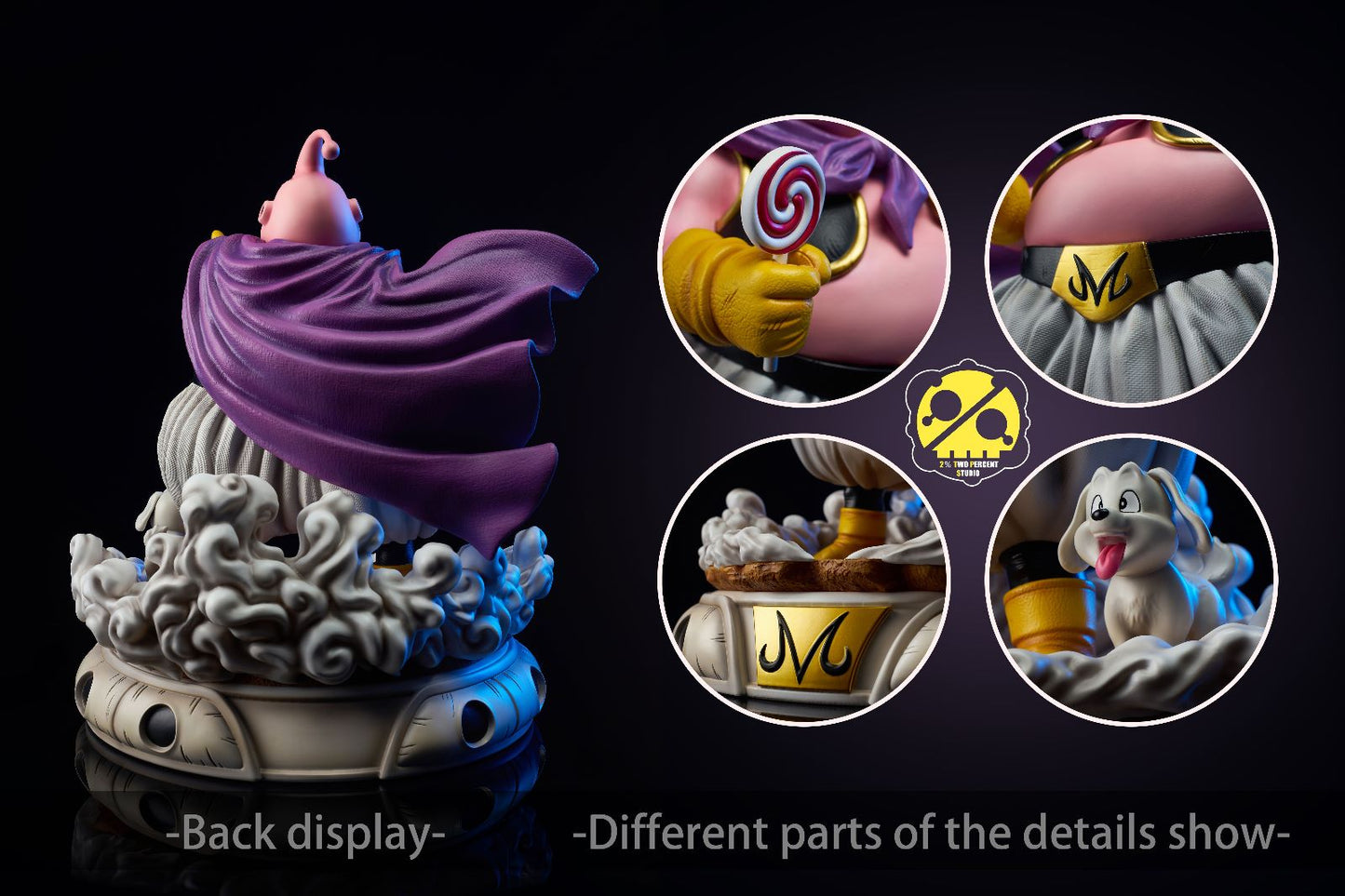 2% Studio - Fat Majin Buu Holding A Lollipop