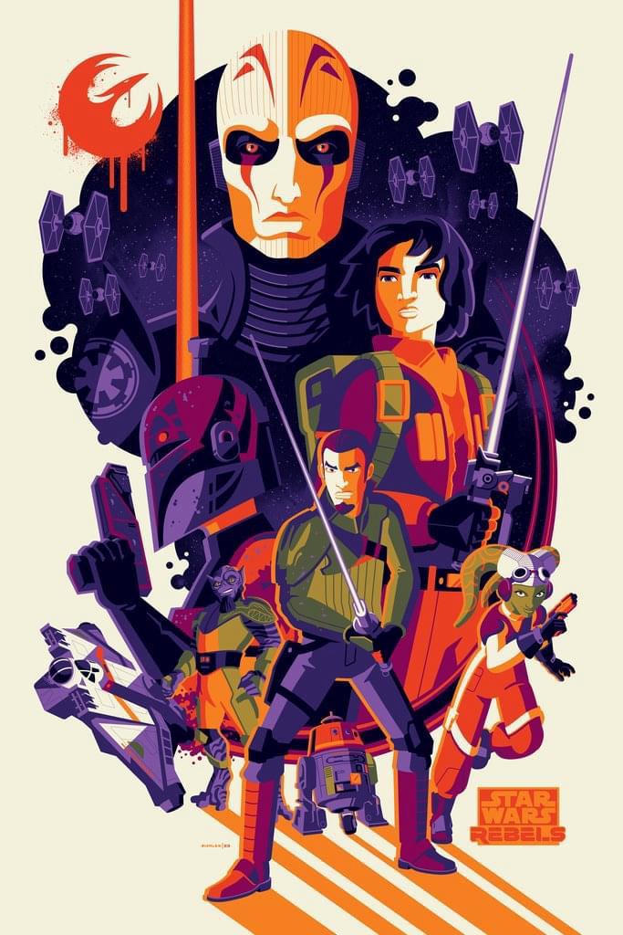 Movie Poster - Battles Leave Scars (Star Wars Rebels)