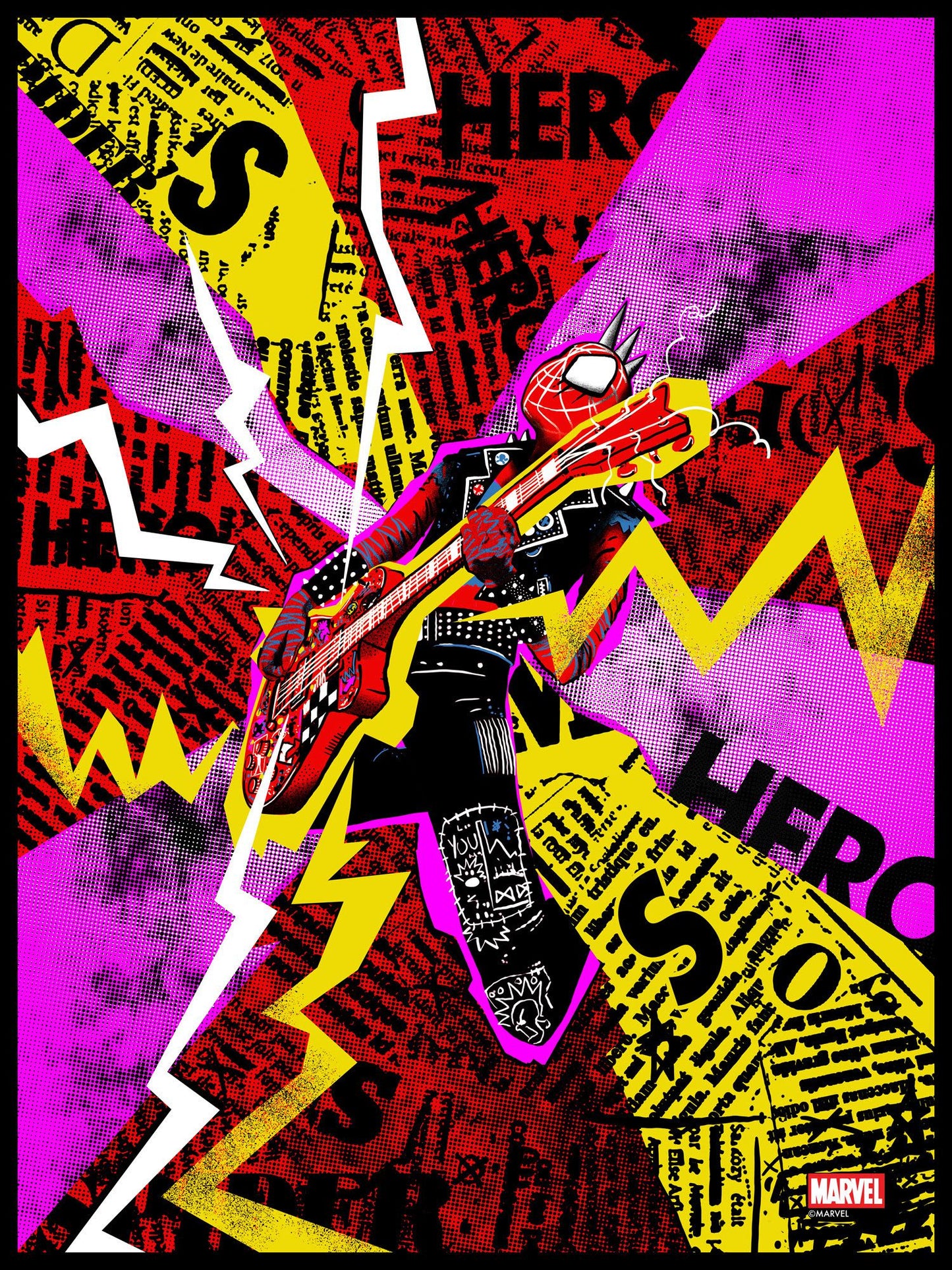 Movie Poster - Spider-Punk Poster