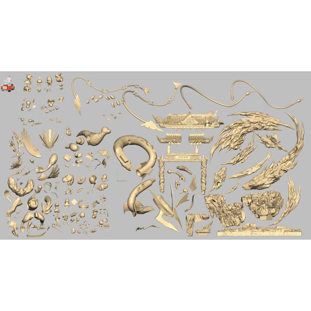 A.M Comic House - Pokemon Dragon Year Collection (Long Feng Cheng Xiang)