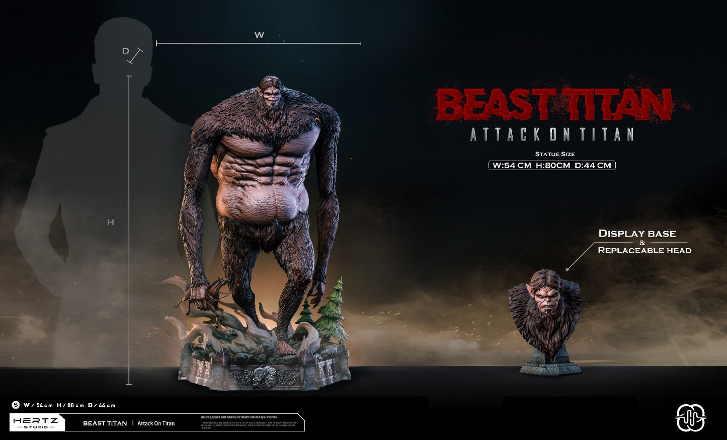 Hertz Studio - Beast Titan Zeke Yeager