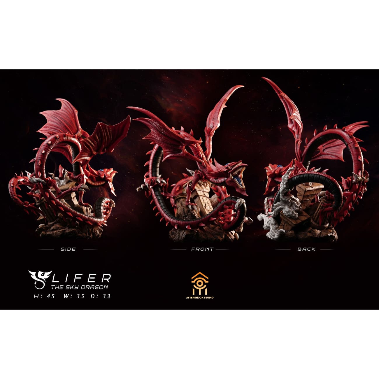 Aftershock Studio - Slifer the Sky Dragon