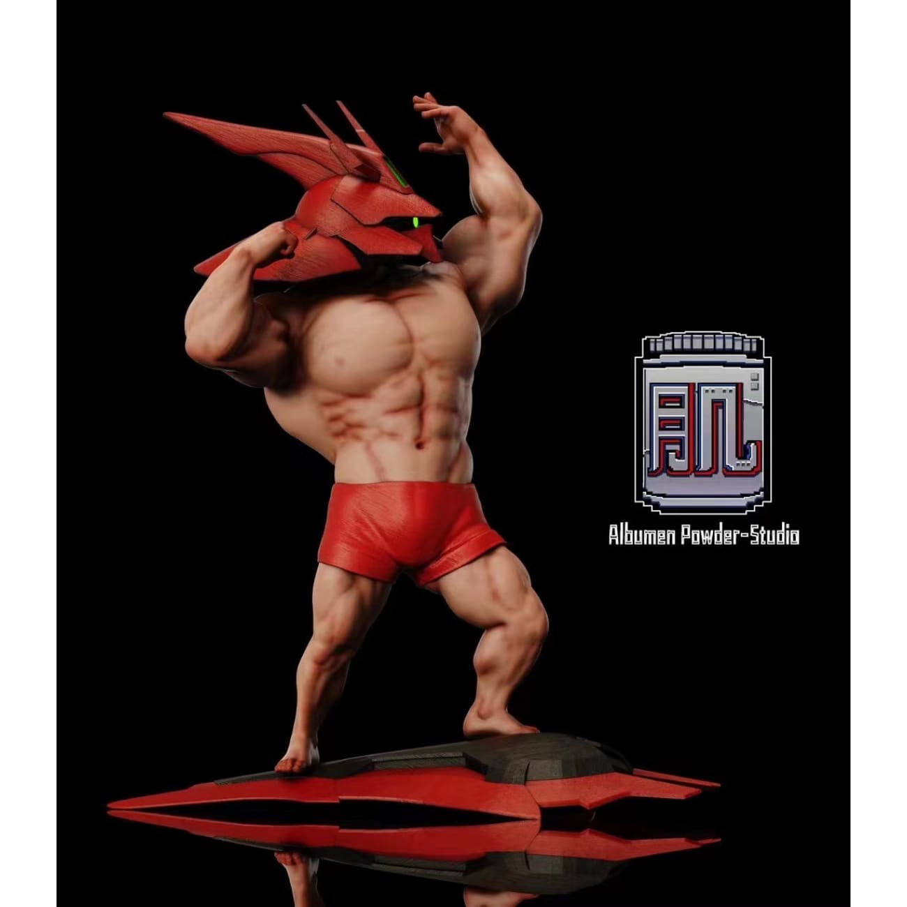 Albumen Powder Studio - Muscle Man Sazabi / MSN-04