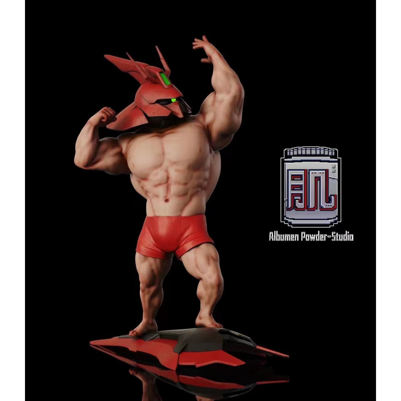 Albumen Powder Studio - Muscle Man Sazabi / MSN-04