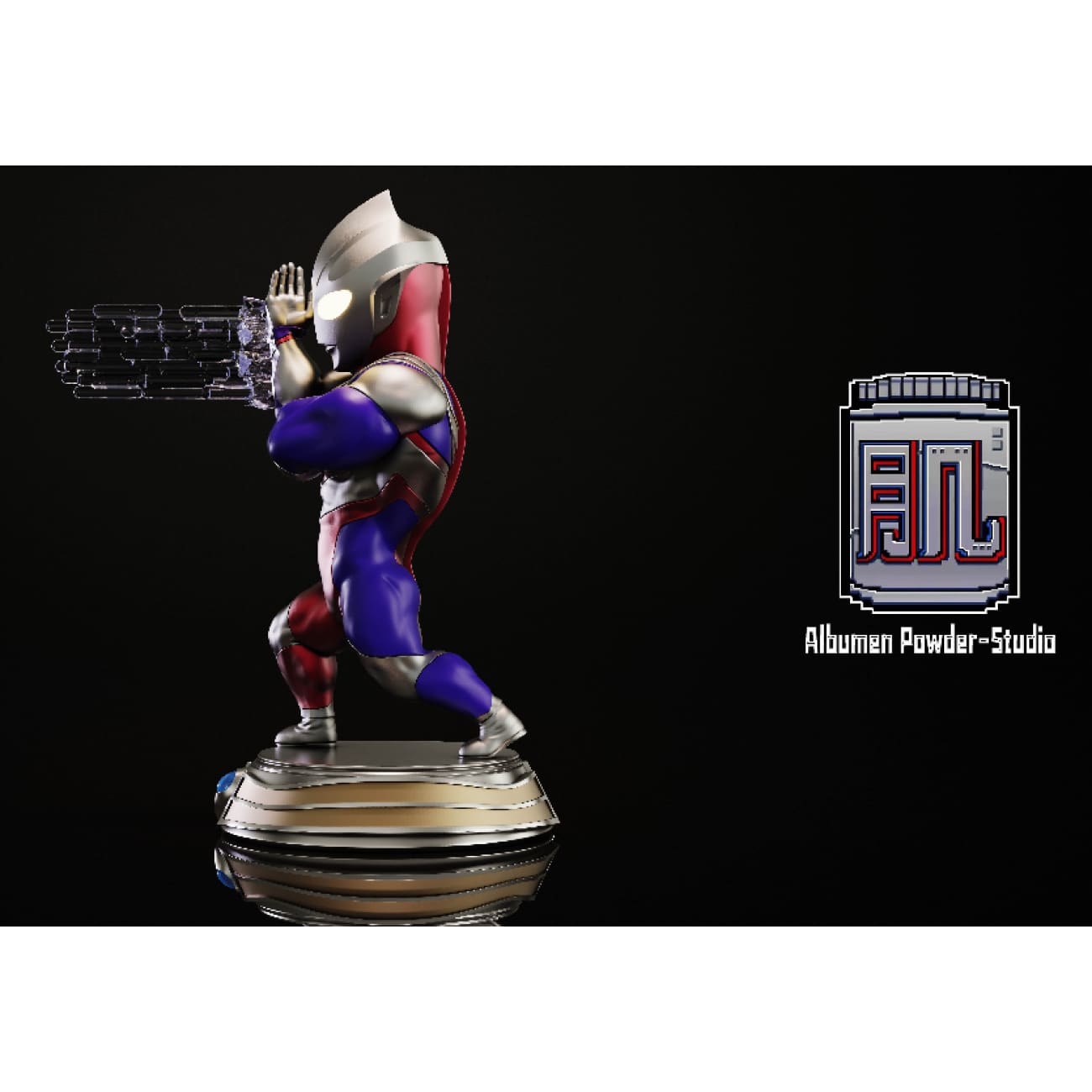 Albumen Powder Studio - Muscle Ultraman Tiga