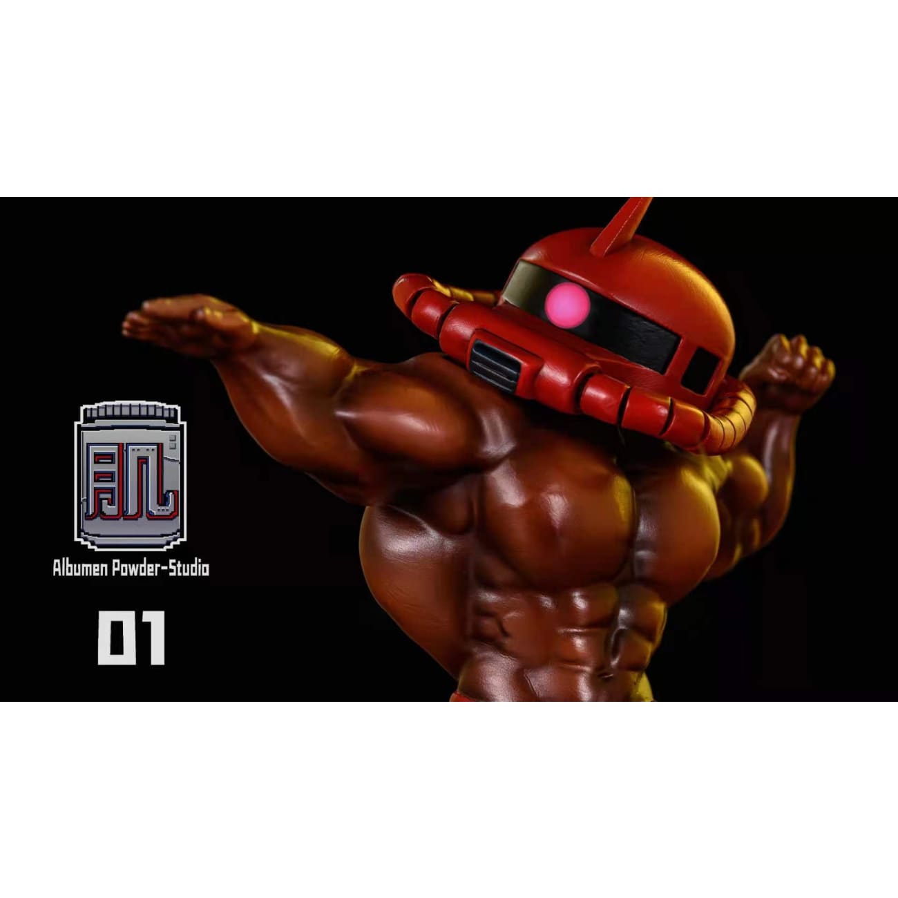 Albumen Powder Studio - Muscular Char's Zaku II