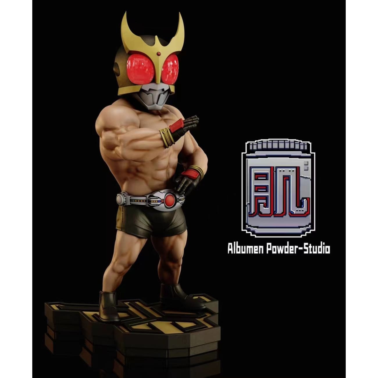 Albumen Powder Studio - Muscular Kamen Rider Kuuga