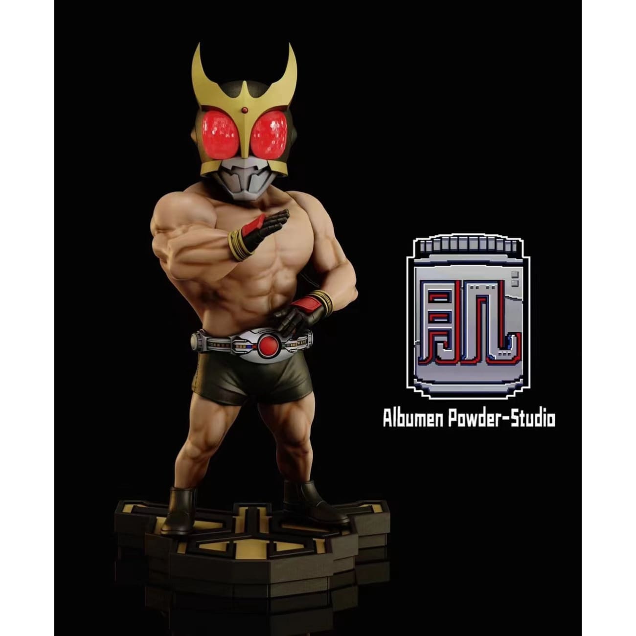 Albumen Powder Studio - Muscular Kamen Rider Kuuga